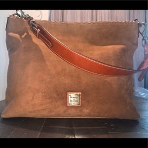 DOONEY XL COURTNEY SAC SUEDE AMBER